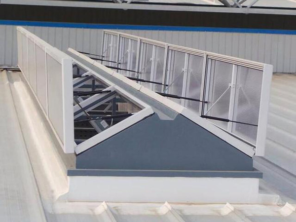 通風(fēng)排煙天窗 	